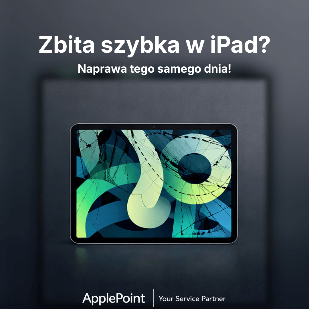 Naprawa szybki iPada ApplePoint